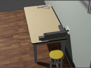 Ambiente laboratorio 4 3D Model