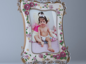 classic photo frame 3D मॉडल