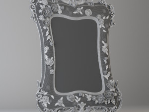 classic photo frame 3D 모델