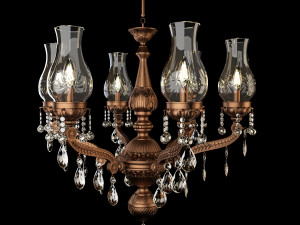 classic chandelier 3D 模型