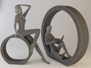 statue Modelo 3D