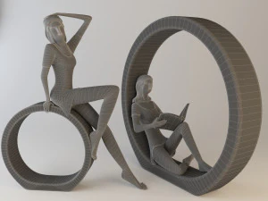 statue 3D Model
