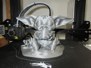 baby yoda fan art 3Dプリントモデル
