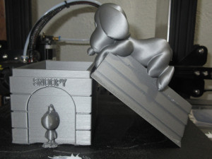 charlie brown and snoopy box fan art 3Dプリントモデル