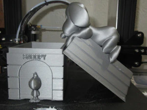 charlie brown and snoopy box fan art 3D Print Model