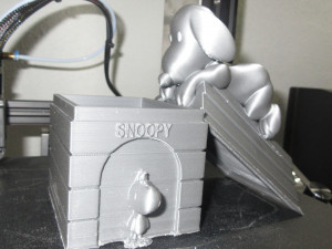 charlie brown and snoopy box fan art 3Dプリントモデル