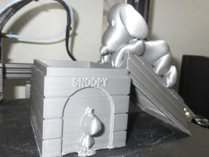 charlie brown and snoopy box fan art 3D Print Model