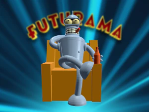 futurama bender gięcie dzieł fan&oacute;w rodrigueza box Model do druku 3D