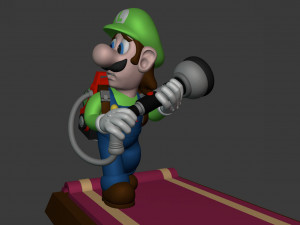 luigis mansion 3 fan art Modelo de Impressão 3D