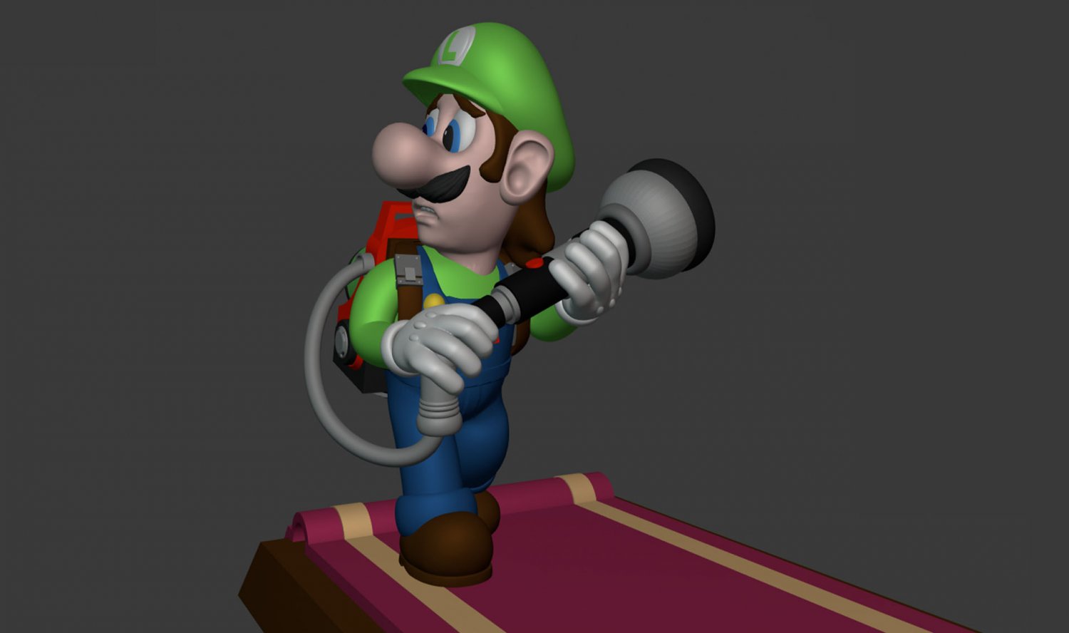 Luigis mansion fan art