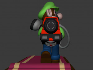 luigis mansion 3 fan art Modelo de Impressão 3D