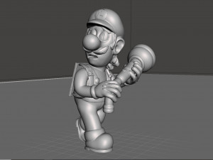 luigis mansion 3 fan art Modelo de Impressão 3D