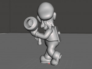 luigis mansion 3 fan art Modelo de Impressão 3D
