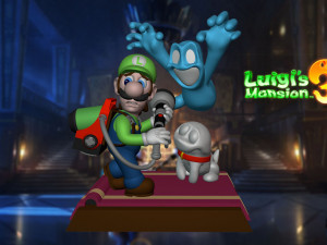 luigis mansion 3 fan art 3D Print Model