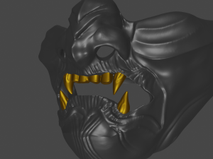 mask ghost of tsushima fan art 3D Принт Модель