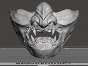 mask ghost of tsushima fan art 3D Принт Модель
