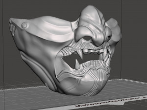 mask ghost of tsushima fan art 3D Принт Модель