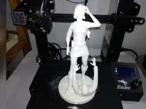 jill valentine resident evil 3 fan art 3D Print Model