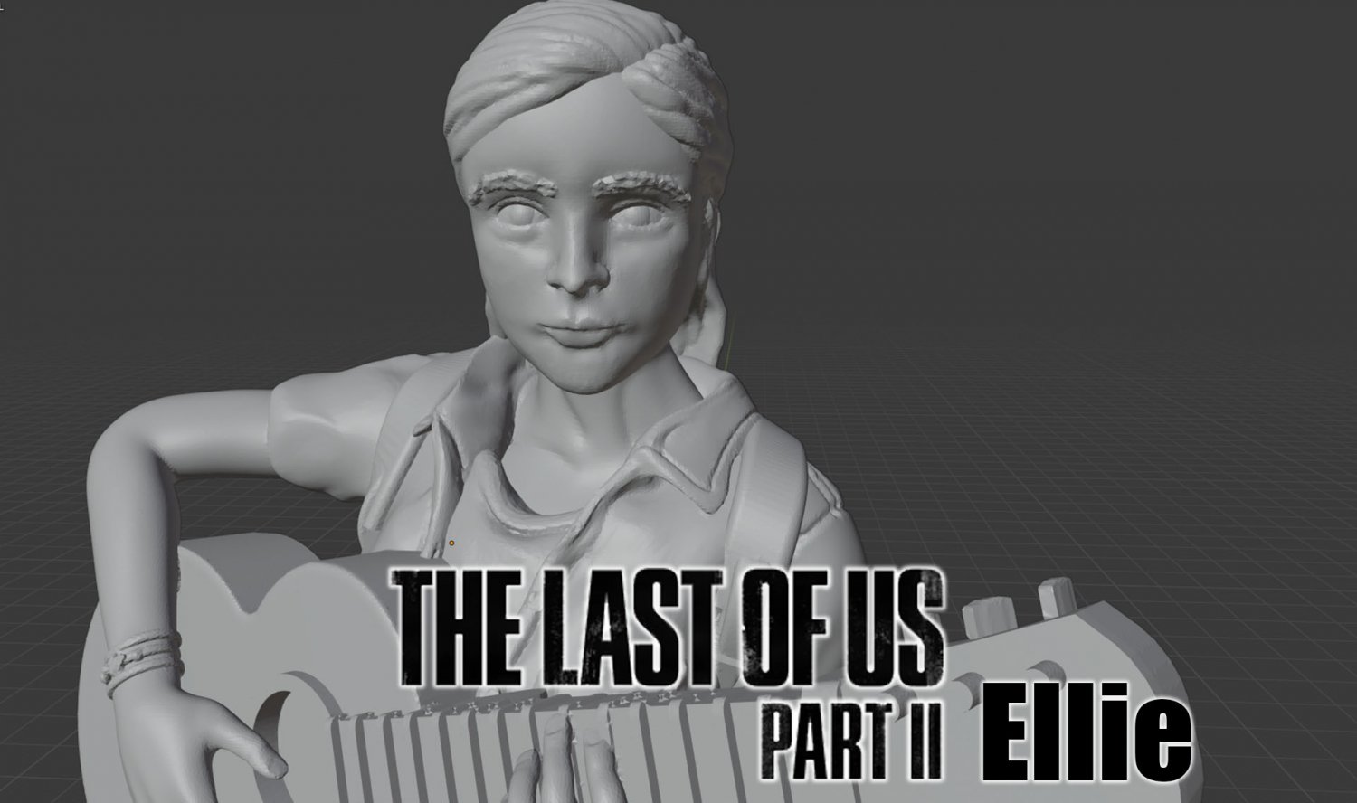 Ellie - The Last of Us Part 2 | 3D Print Model