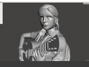 the last of us ii ellie fan art 3D Принт Модель