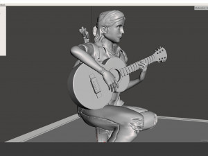 the last of us ii ellie fan art 3D Принт Модель