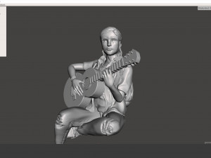 the last of us ii ellie fan art 3D Принт Модель