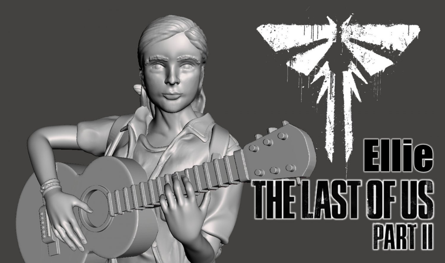 The Last of Us Part II 3D model 3D printable