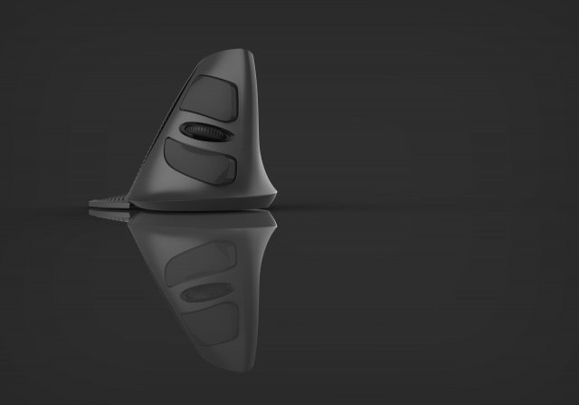 ergonomic mouse 3D Модель .c4d .max .obj .3ds .fbx .stl .blend 