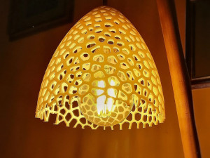 voronoi lamp 3d print model 3D प्रिंट मॉडल