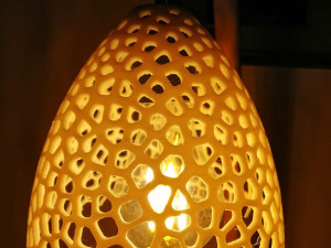 voronoi lamp 3d print model 3D प्रिंट मॉडल