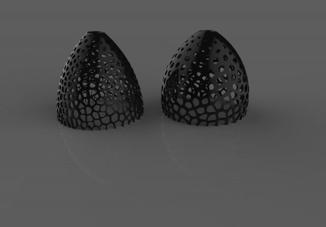 voronoi lamp 3d print model 3D प्रिंट मॉडल .c4d .max .obj .3ds .fbx .stl .blend 