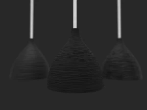 three living room lamp 3d print model 3D Print Model