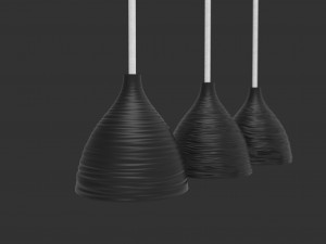 three living room lamp 3d print model 3D Print Model