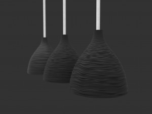 three living room lamp 3d print model 3D Print Model