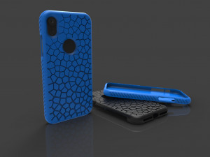cover iphone xr basic and voronio pattern 3d 3D Принт Модель