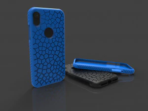 cover iphone xr basic and voronio pattern 3d 3D Print Model