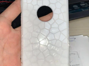 cover iphone xr basic and voronio pattern 3d 3D Print Model