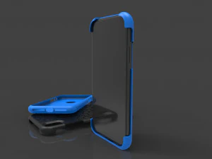 cover iphone xr basic and voronio pattern 3d 3D Print Model