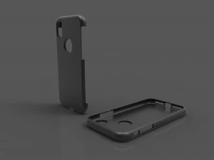 cover iphone xr basic and voronio pattern 3d 3D Print Model