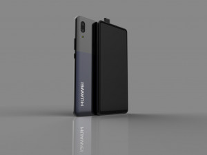 huawei p-smart z whit hidden camera 3D 모델