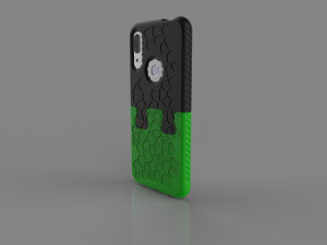 cover for huawei p smart-z 3d print model Modelo de Impressão 3D