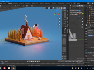 house in the forest 3D Print Model