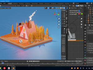 house in the forest 3D Print Model