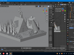 house in the forest 3D Print Model