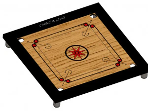 carrom board 3D Print Model