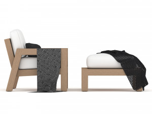 bonaire lounge Modelo 3D