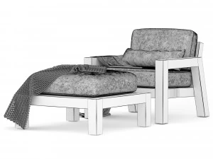 bonaire lounge 3D Model