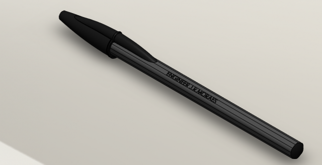 pen enginnerjrmoraes-pencil Modelo 3D .c4d .max .obj .3ds .fbx .stl .blend 