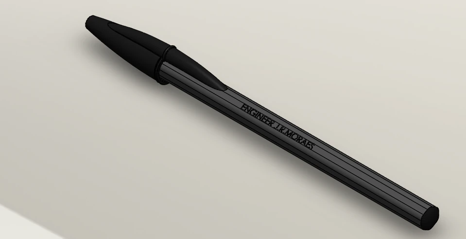 pen enginnerjrmoraes-pencil 3D Model .c4d .max .obj .3ds .fbx .stl .blend