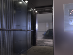 Elevator Casual 3D Модель